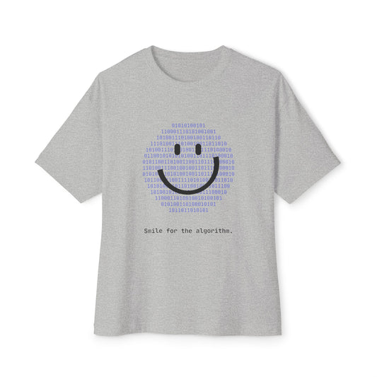Smiley Algorithm Boxy Tee
