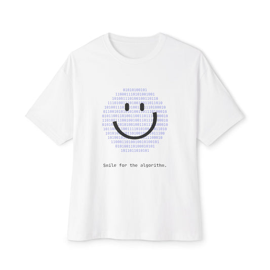 Smiley Algorithm Boxy Tee